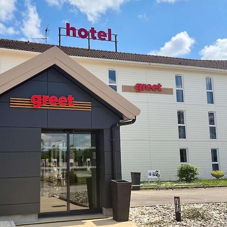 Greet Hotel Dijon Sud Longvic Exteriör bild