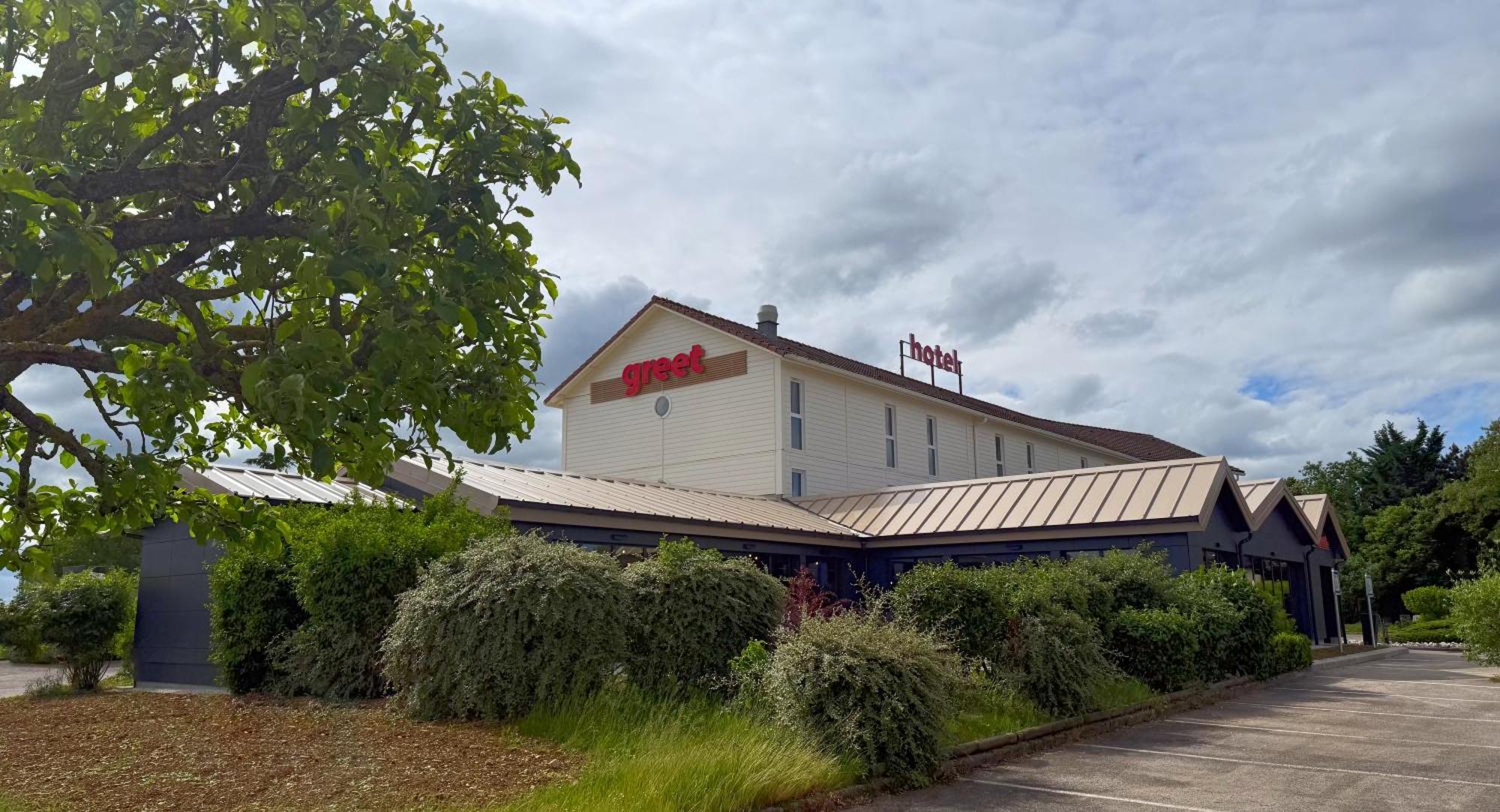 Greet Hotel Dijon Sud Longvic Exteriör bild