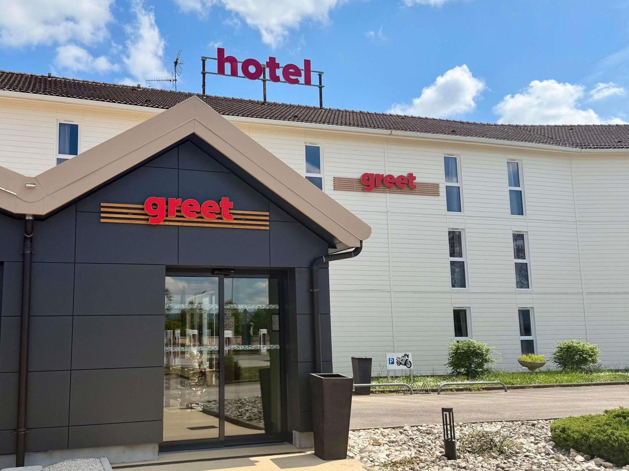 Greet Hotel Dijon Sud Longvic Exteriör bild